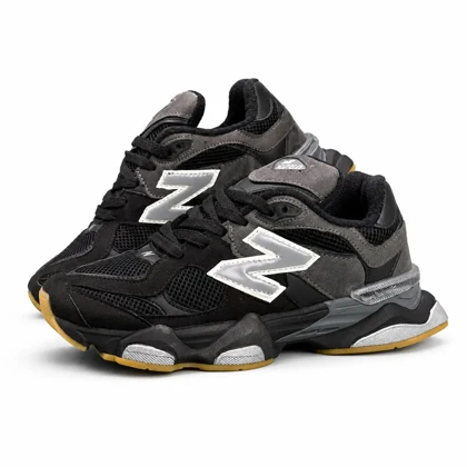 کفش کتانی مردانه مدل نیوبالانس 9060 مشکی طوسی New Balance 9060