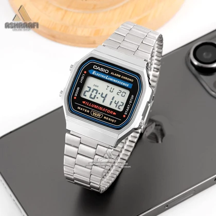 ساعت کاسیو نوستالژیک Casio A168WA-1W