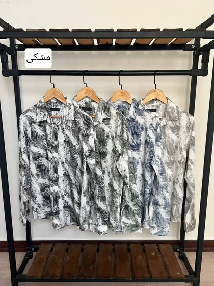پیراهن آستین بلند مردانه کد 2579
