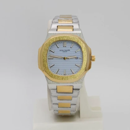 ساعت مچی مردانه پتک فیلیپ ناتیلوس Patek Philippe Nautlus طرح اتوماتیک موتور نما