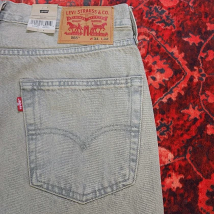 شلوار جین بگ استایل levis بدون جنسیت کد 398