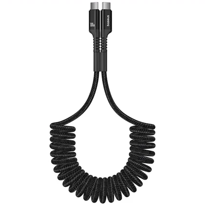کابل تایپ سی 100 وات 5 آمپر باسئوس Baseus مدل CB000091 یک متری