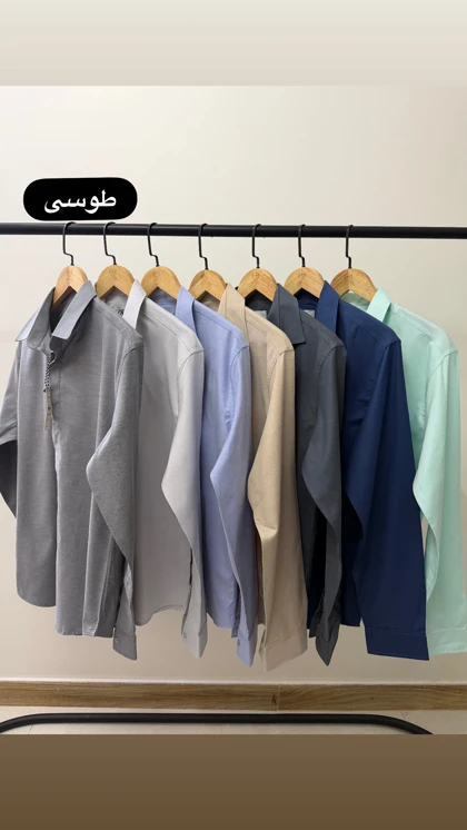 پیراهن آستین بلند قابپک مخفی 2626