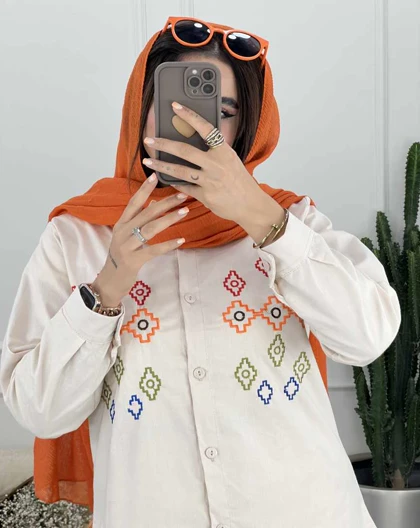 شومیز ناز بهار(41)کد 3731