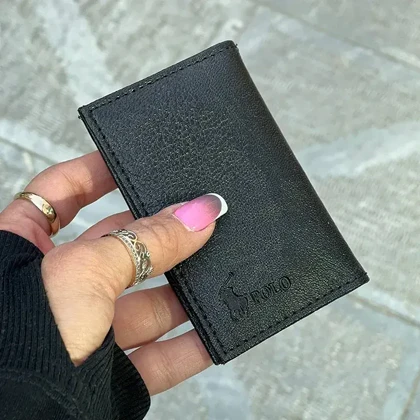 ست هدیه سه تکه مردانه چرمی پولو POLO LUXURY مدل PL293-3 (کیف پول، کمربند، جاکارتی)