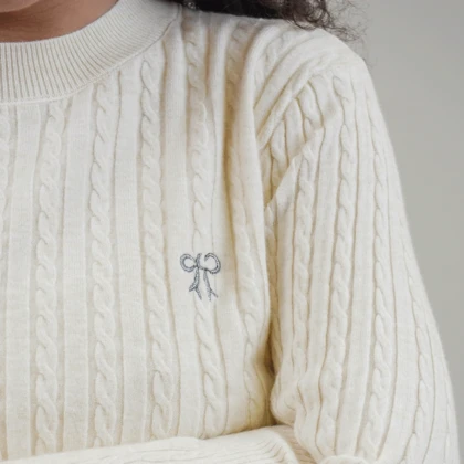 بافت بلند گلدوزی پاپیون