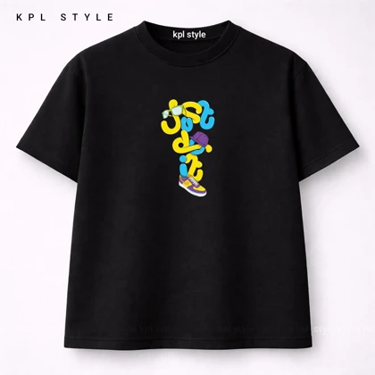 تیشرت KAOS گرم بالا | قواره باکسی | %100 پنبه کد 1270