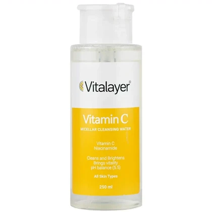 میسلار واتر ویتالیر حاوی ویتامین سی مناسب انواع پوست حجم 250ml