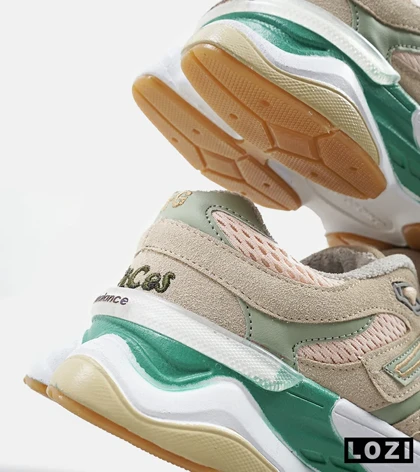 کفش کتانی مردانه و زنانه گلبهی سبز NEW BALANCE 9060 مدل 4152