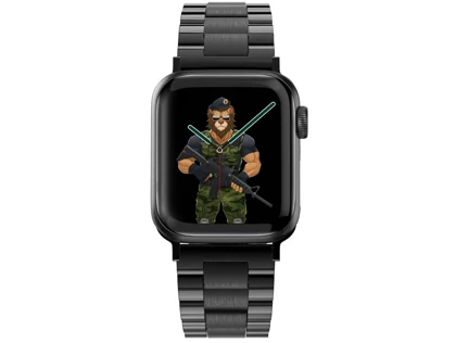 بند فلزی اپل واچ 42 و 44 میلی‌متر گرین Green Apple Watch 42/44mm Metallic Grande Strap