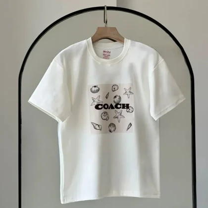 تیشرت نخ پنبه زنانه کوچ coach