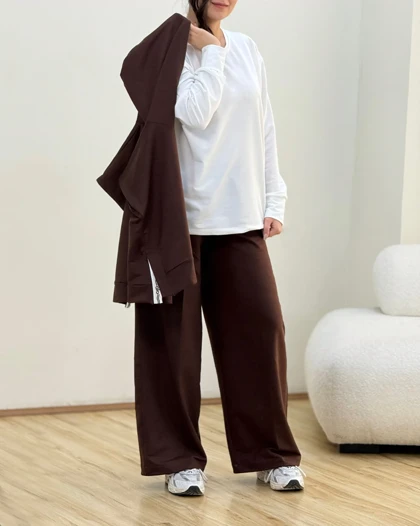 ست سه تیکه ی گلکسی وست وشلوار الو