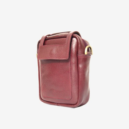 کیف دوشی چرم مردانه مدل d134f