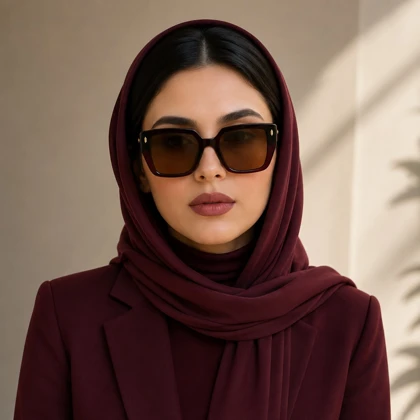 عینک آفتابی لندن لندن مدل LL1217 C04 شرابی
