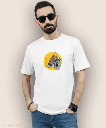 تیشرت مردانه و زنانه طرح تن تن کد 950