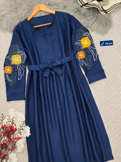 پیراهن گلدوزی دلوین
