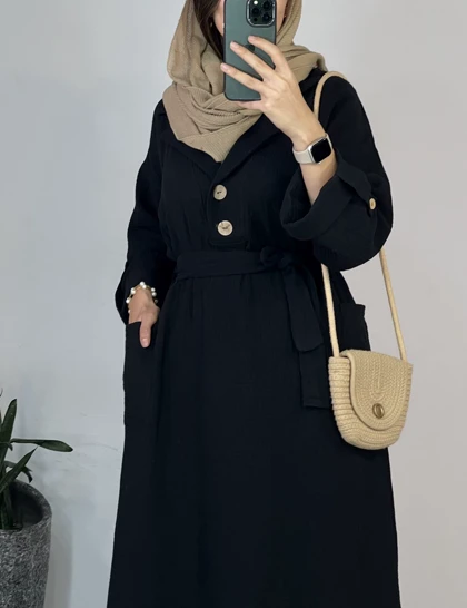 مانتو بلند دبل فیس آتنه