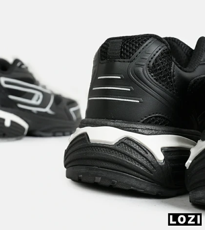 کفش کتانی مردانه مشکی سفید DIESEL S-SERENDIPITY SPORT مدل 6730