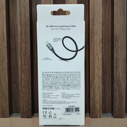 کابل لایتنینگ مک دودو Mcdodo مدل CA-6541 طول 2 متر جریان 3 آمپر