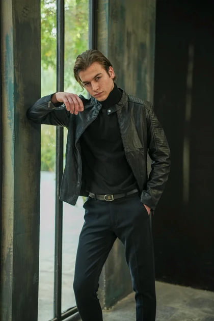 کاپشن چرم صنعتی مدل 6507