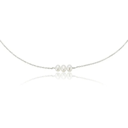 گردنبند مروارید پلارین کد 052103