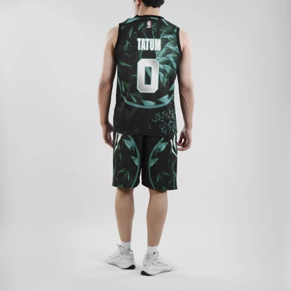 ست رکابی و شلوارک بسکتبالی سلتیکس مدل Nike-DRI FIT-5B094 سبز مشکی