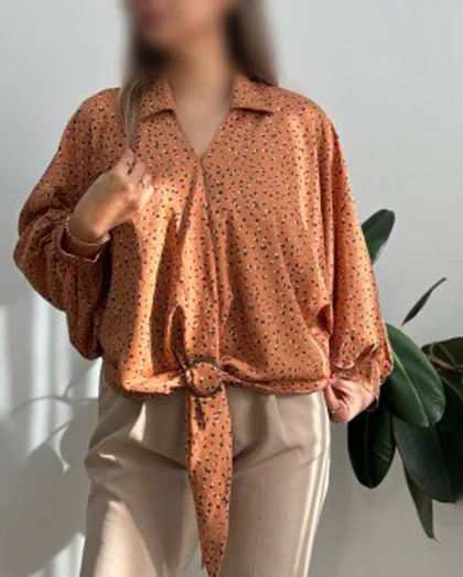 شومیز جلو گره 1