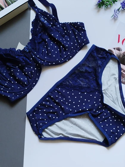 ست شورت و سوتین زنانه نخ پنبه گیپوردار توپی کوزا