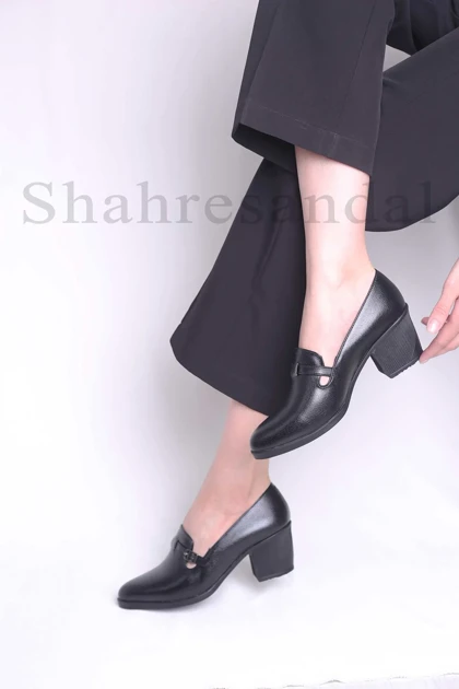 کفش پرسنلی پاشنه‌دار یاسمن