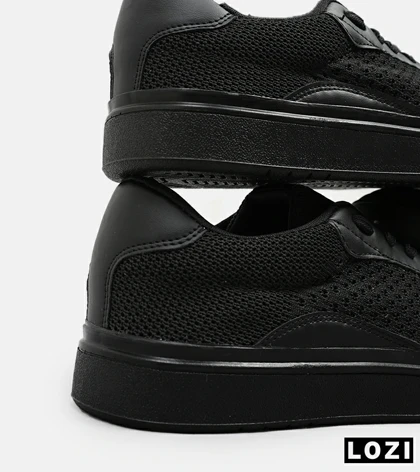 کفش کتانی مردانه مشکی ZARA مدل 5143