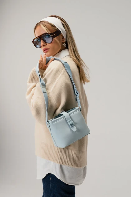 کیف دوشی زنانه دیوید جونز DAVID JONES مدل CM7507