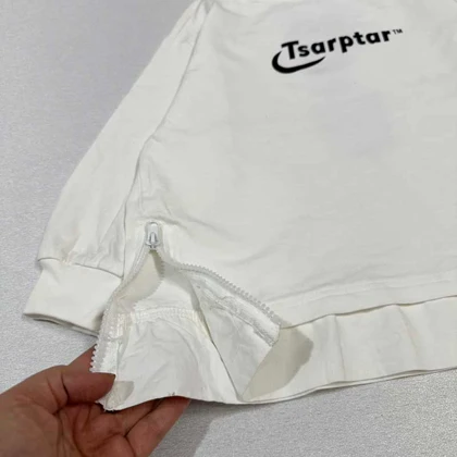 بلوز دخترانه بچه گانه سفید TSARPTAR اورجینال