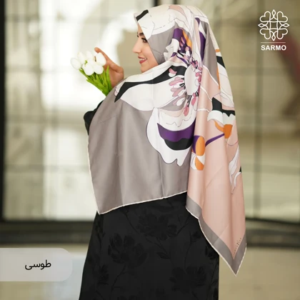 روسری ابریشم توییل هارمونی