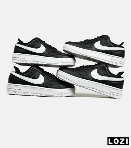 کفش کتانی بزرگ پا مشکی سفید نایک Nike Gama Force Sail مدل 6443