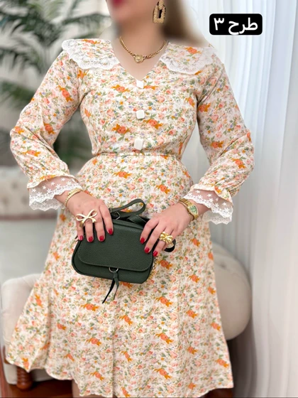 پیراهن وارداتی سوگل 2849