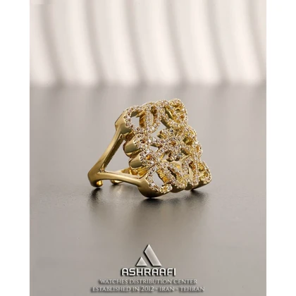 انگشتر زنانه طلایی Women Ring GD08