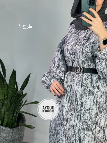 مانتو کفتان ژاکارد