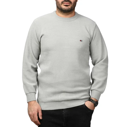 پلیور بافت فندقی مردانه مدل 659852