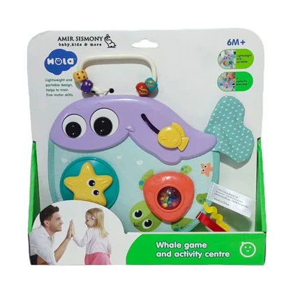 جغجغه طرح نهنگ هالی تویز