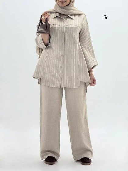 4333-شومیز شلوار رستا