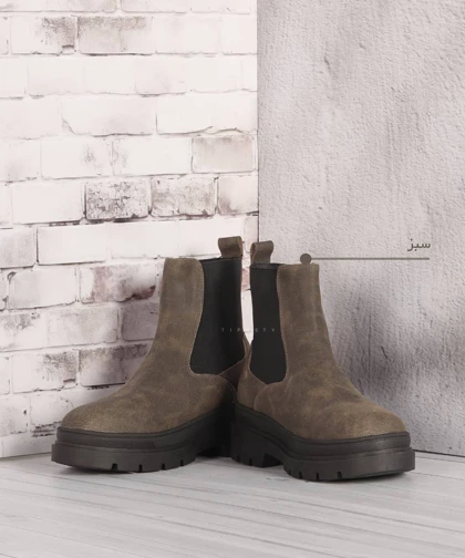 نیم بوت مردانه بدون بند و زیپ‌دار 1094