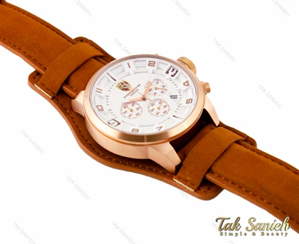 ساعت پورشه کرنوگراف سه موتوره مردانه مدل Porsche-3042-G
