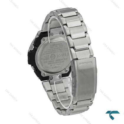 ساعت جی شاک GST-B500 مردانه سیلور صفحه مشکی Gshock-7265-G