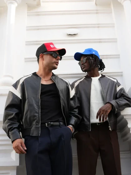 کاپشن مردانه خلبانی تیکه دوزیmc