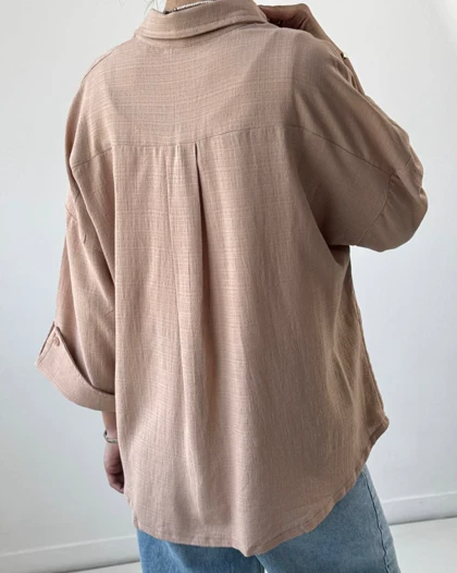 شومیز  آستین برش یارا   کد 500431