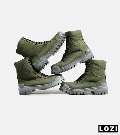 بوت مردانه سبز BALENCIAGA مدل 6383