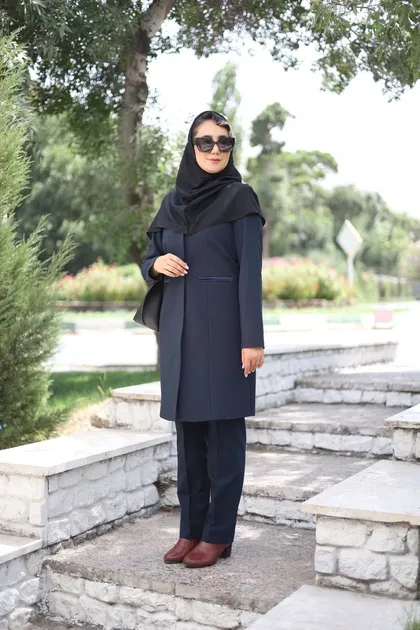 ست اداری یقه گرد کد 76412