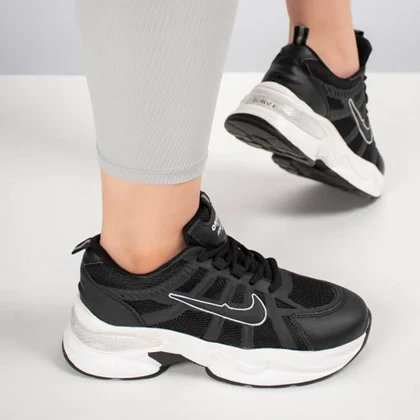 کفش و کتانی زنانه و دختذانه مدل نایک NIKE رنگ مشکی