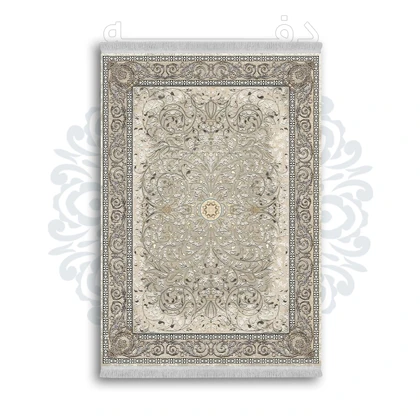 *جدید* فرشینه از جنس پارچه شانل مخمل ترک طرح فانتزی برند دفه کد 897