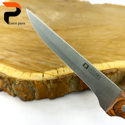 چاقو دسته چوبی کاتلری 15.5